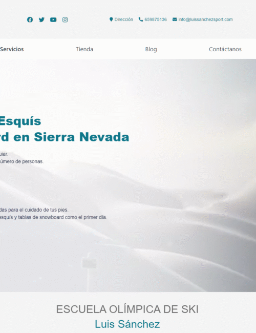 Luis Sanchez Ski School