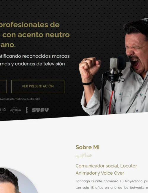 Santiago Duarte – Voice Over Artist